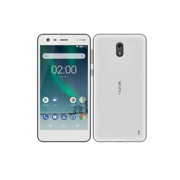 Nokia 2 Pewter White 1