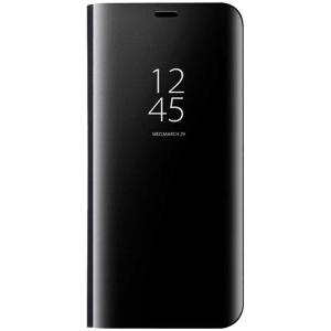 Husa de protectie Clear View pentru Samsung Galaxy As Negru
