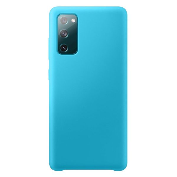 husa silicon samsung galaxy a albastru deschis