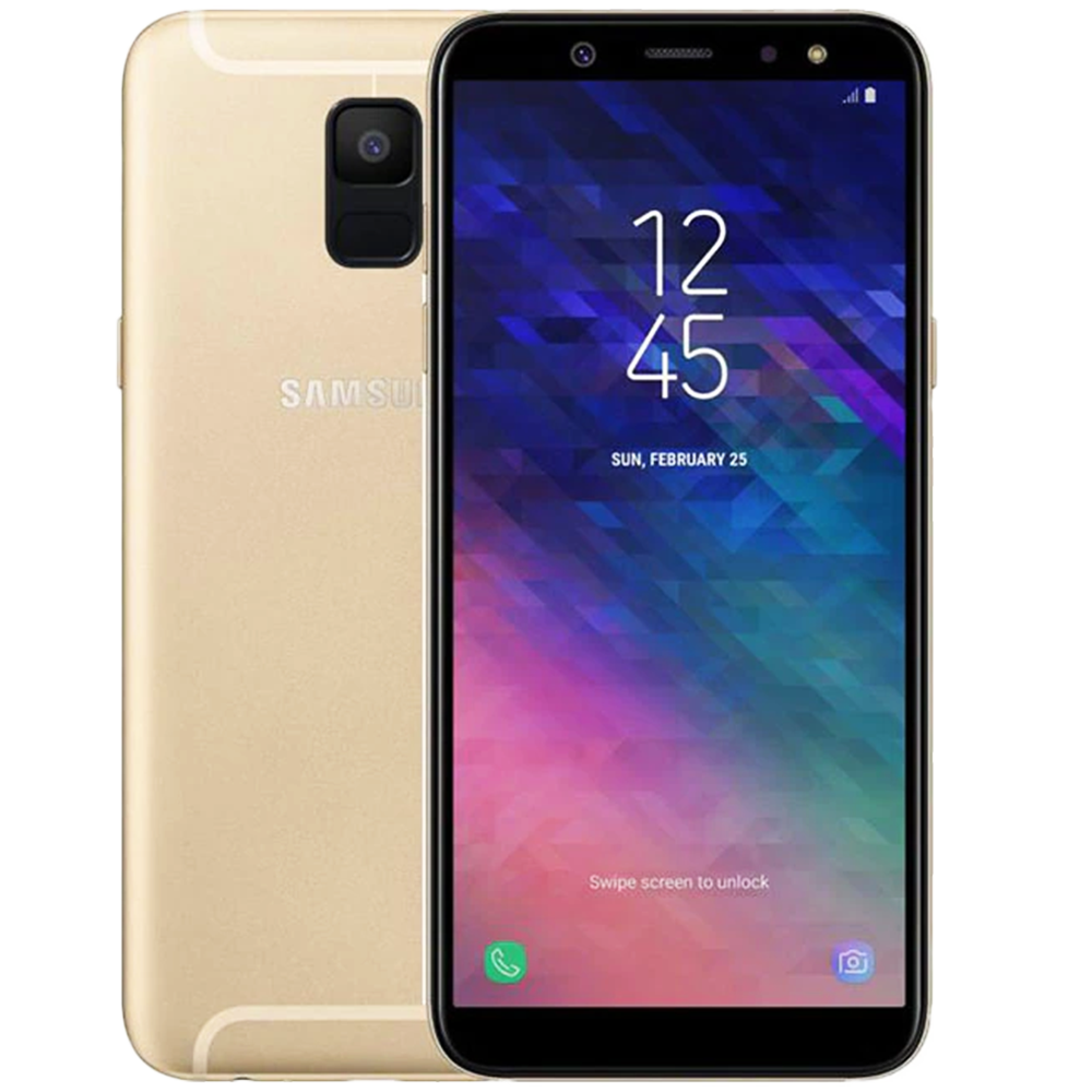 Telefon mobil Samsung Galaxy A6 2018 32GB Dual SIM, Gold B