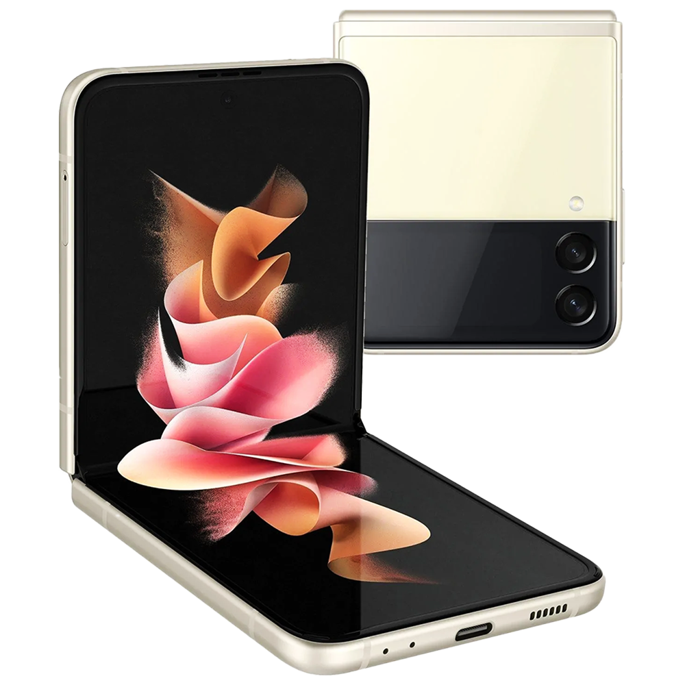 Telefon mobil Samsung Galaxy Z Flip3 5G 256GB, Cream