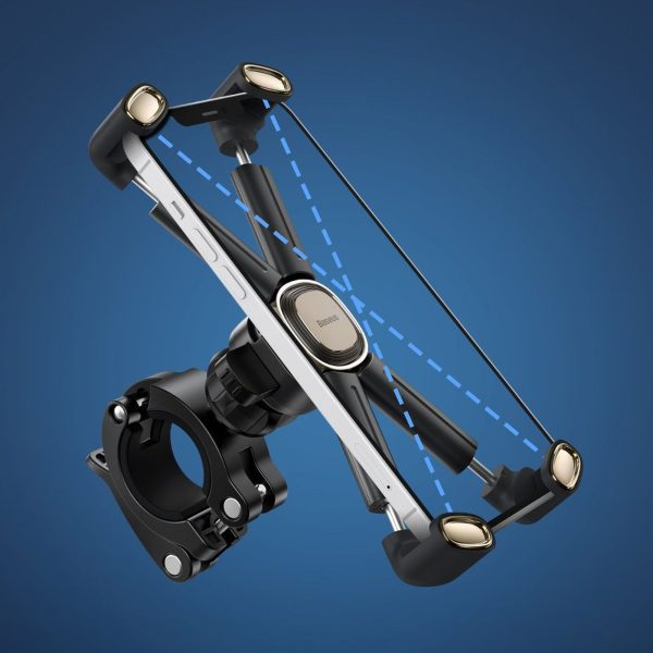 suport telefon bicicleta baseus negru