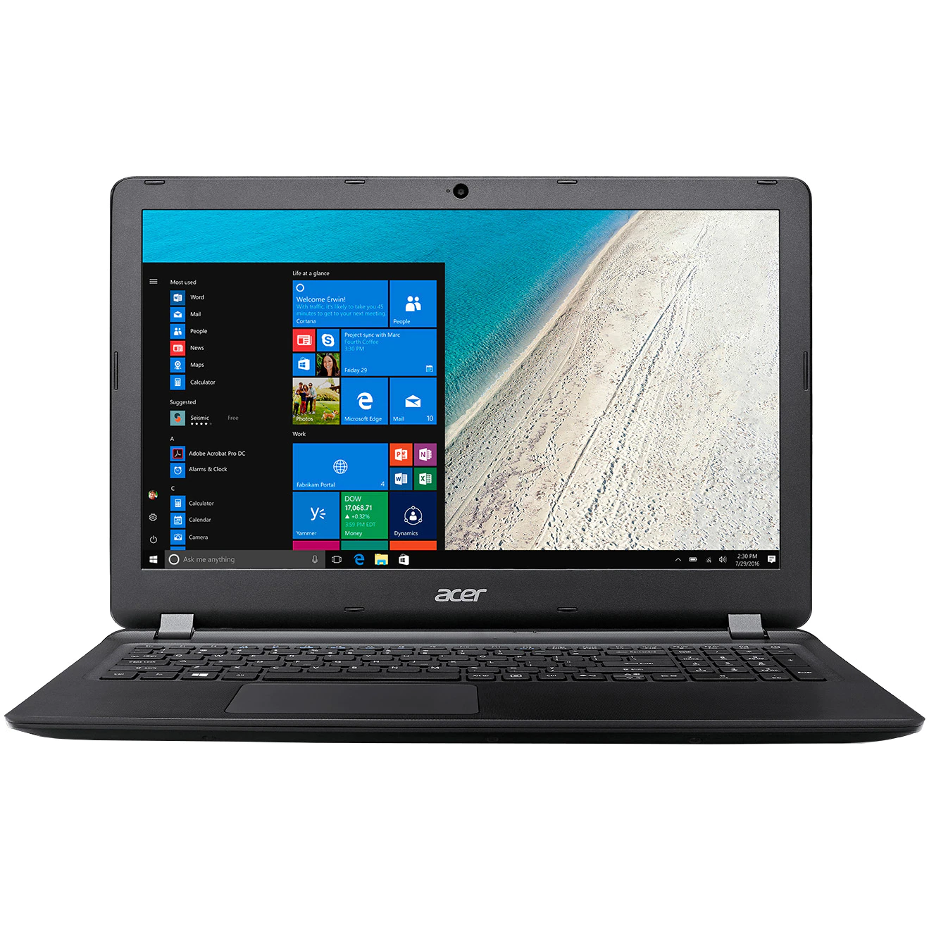 Laptop Acer Extensa EX2540-38M8 cu procesor Intel® Core™ i3-6006U 2.00 GHz, Skylake, 15.6", Full HD, 4GB, 500GB HDD, Intel HD Graphics 520, Microsoft