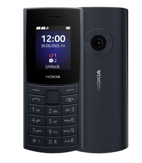 Telefon mobil Nokia 110 2023 4G 48MB Dual SIM, Midnight Blue