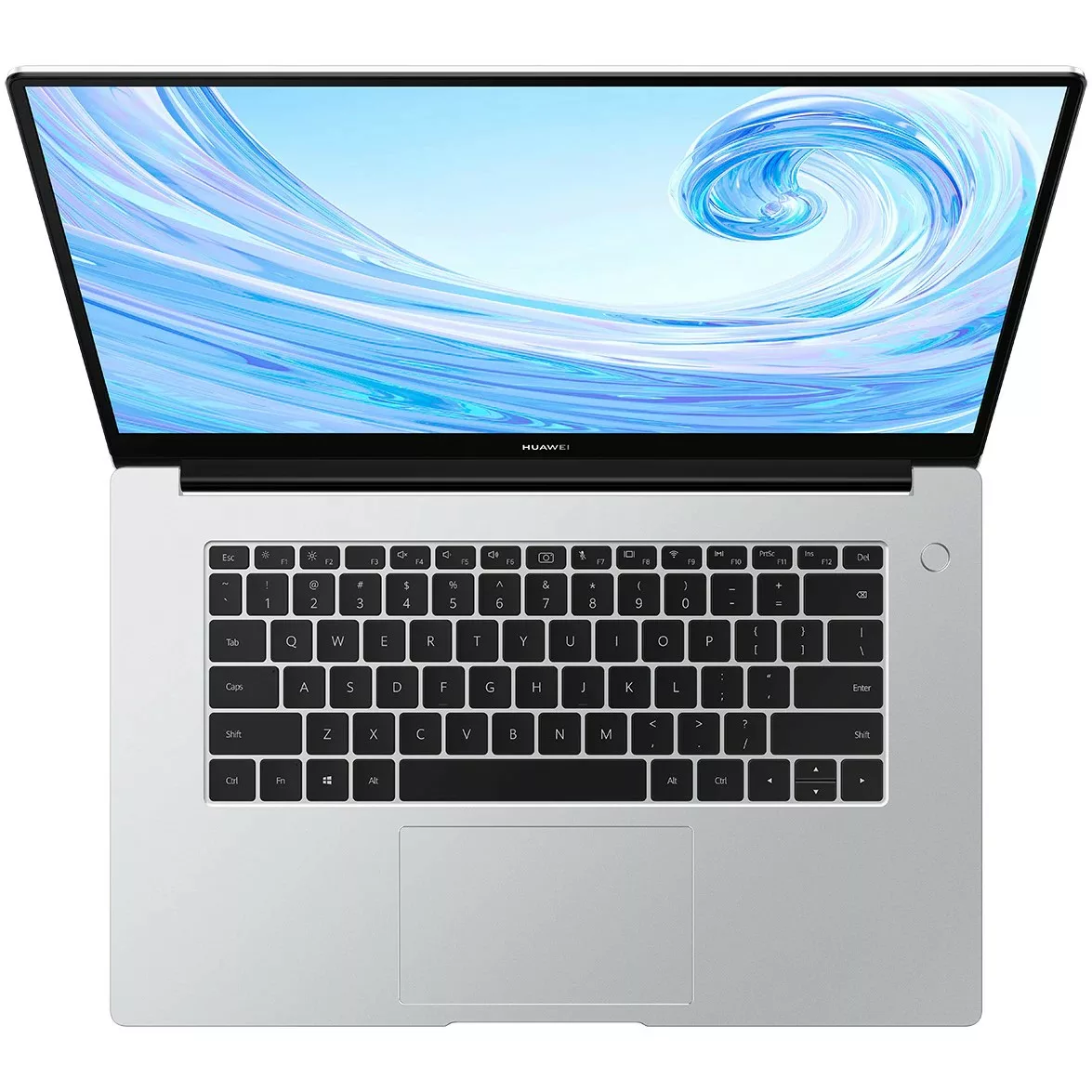 Laptop Huawei MateBook D15, Intel® Core™ i5-10210U pana la 4.20 GHz, 15.6″, Full HD, IPS, 8GB, 512GB SSD, Intel® UHD Graphics, Windows 10 Home, Silver