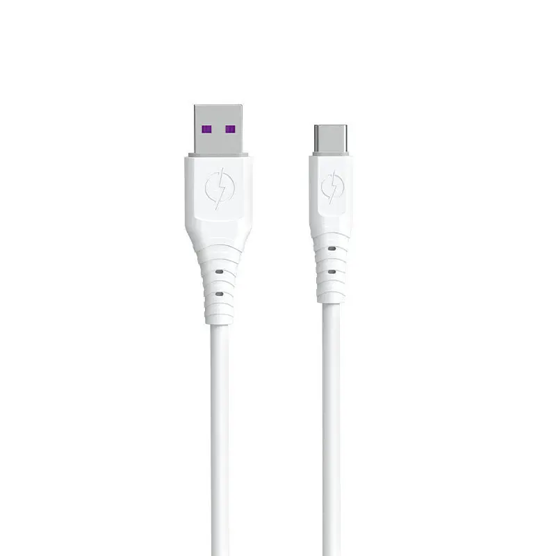 Cablu Dudao USB – USB Type C 6A 1 m (TGL3T),Alb