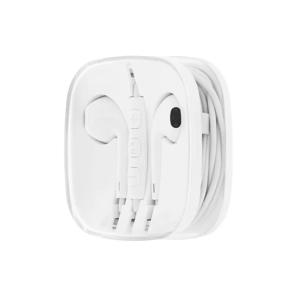 Căști stereo pentru Apple iPhone, 8-pini Lightning, alb