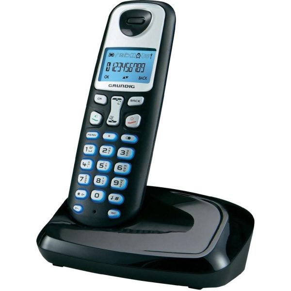 telefon fara fir dect grundig d negru klap