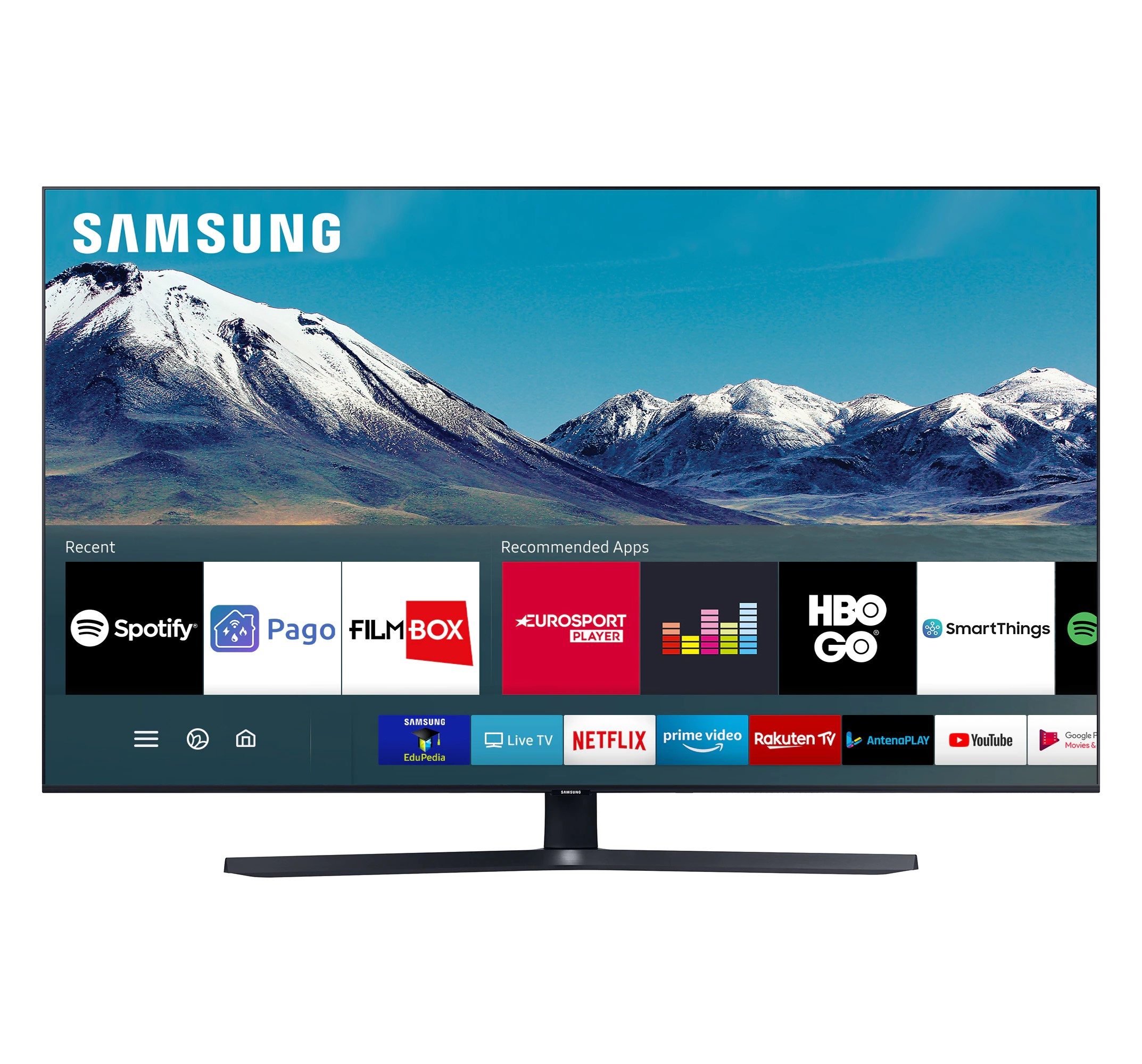 Televizor Samsung 55TU7072, 138 cm, Smart, 4K Ultra HD LED Negru, Clasa G