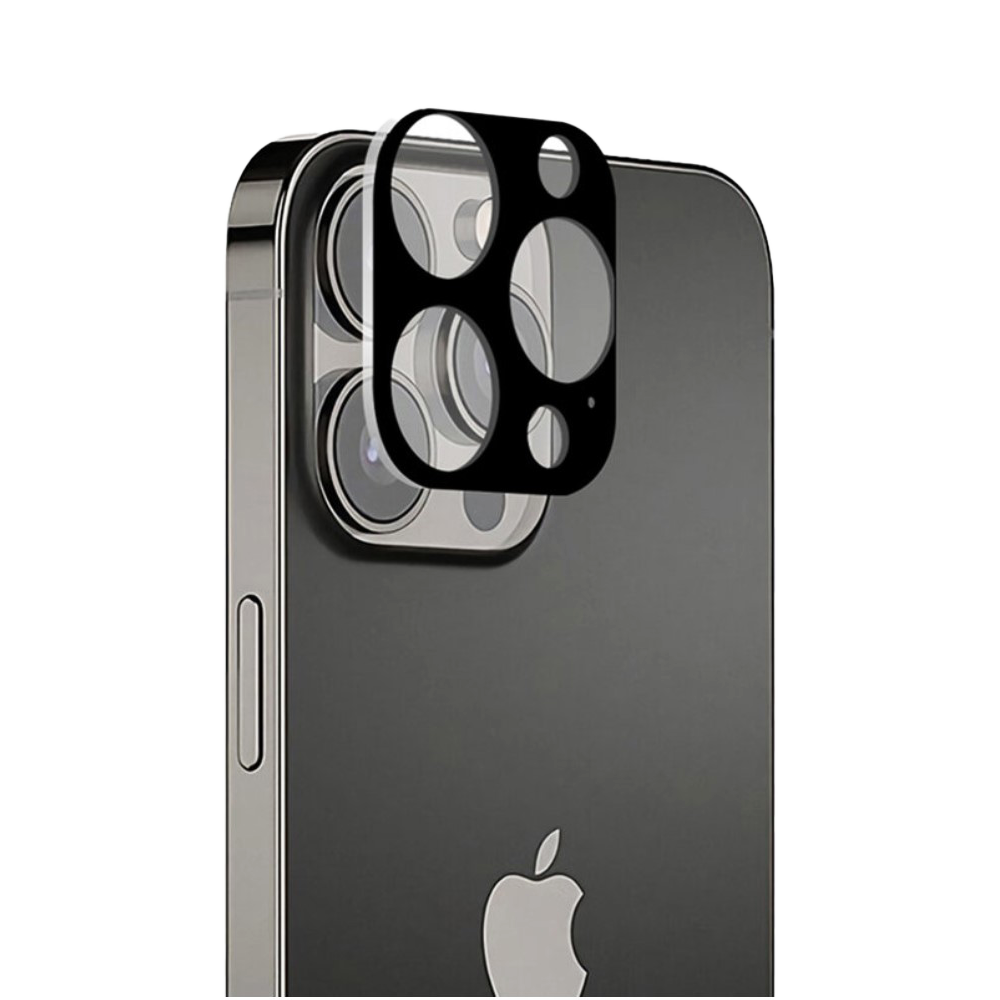 Folie protecție cameră foto pentru iPhone 13 Pro/ iPhone 13 Pro Max Lito S+ Metal Protector, Negru