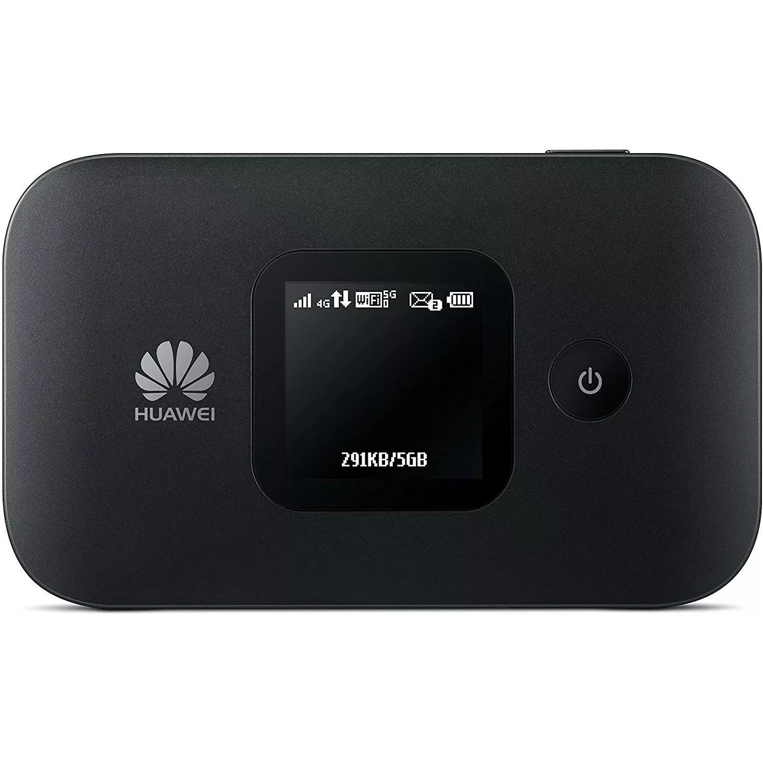 Router wireless portabil Huawei E5577c, 4G LTE CAT4 Hotspot, Dual Band, Slot MicroSIM, Black B