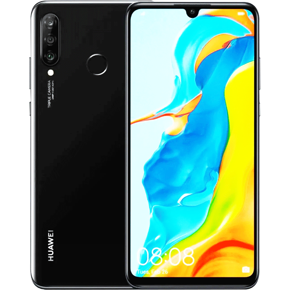 Telefon mobil Huawei P30 Lite 64GB Dual SIM, Midnight Black