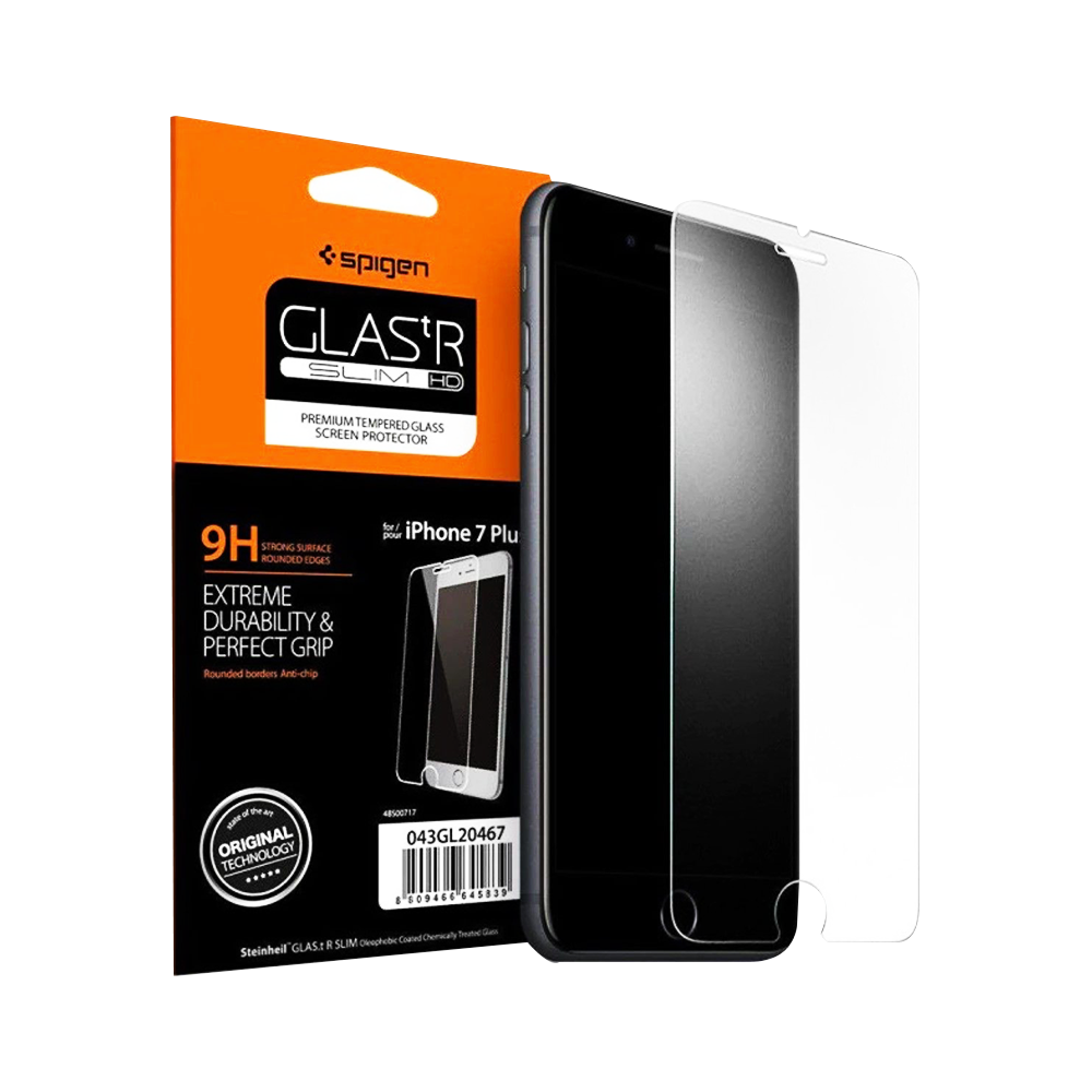 Folie de protectie Spigen Glas.Tr Slim iPhone 7/8 Plus