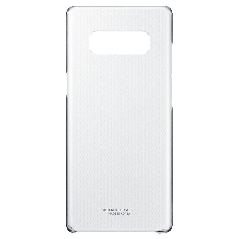 Husă de protecție Samsung Clear Cover pentru Galaxy Note 8, Negru