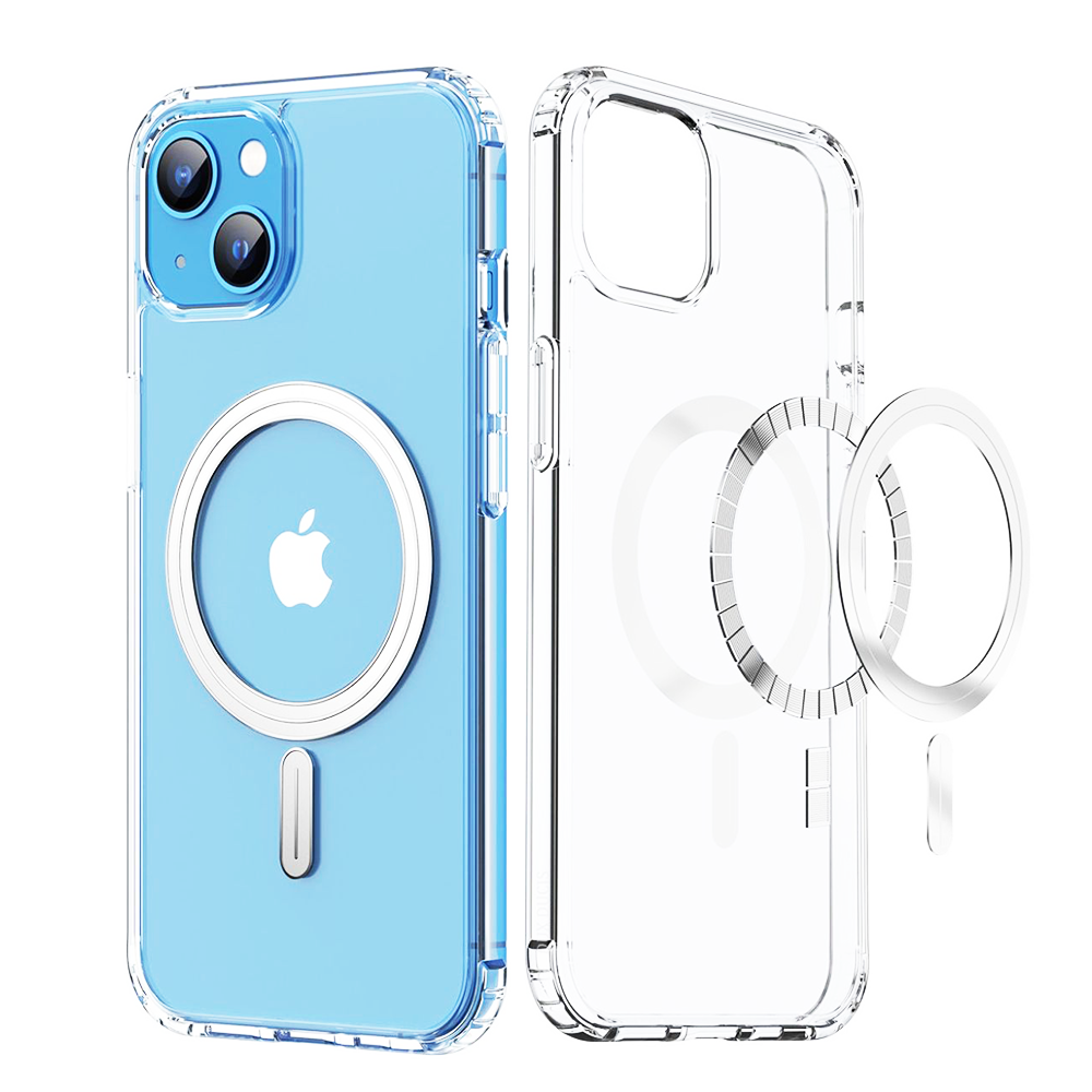 Husa magnetica Dux Ducis MagSafe pentru iPhone 13, Transparent