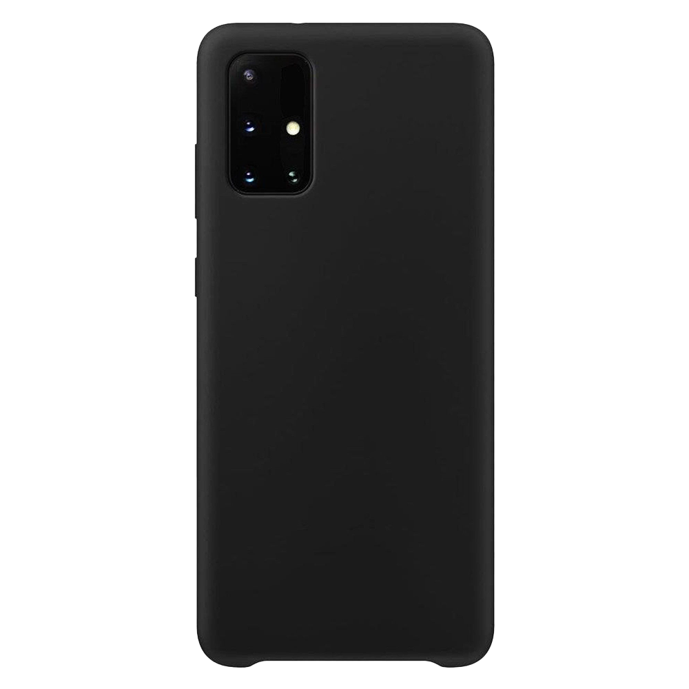 Husa de protectie din silicon pentru Samsung Galaxy S21+ 5G (S21 Plus 5G), Negru