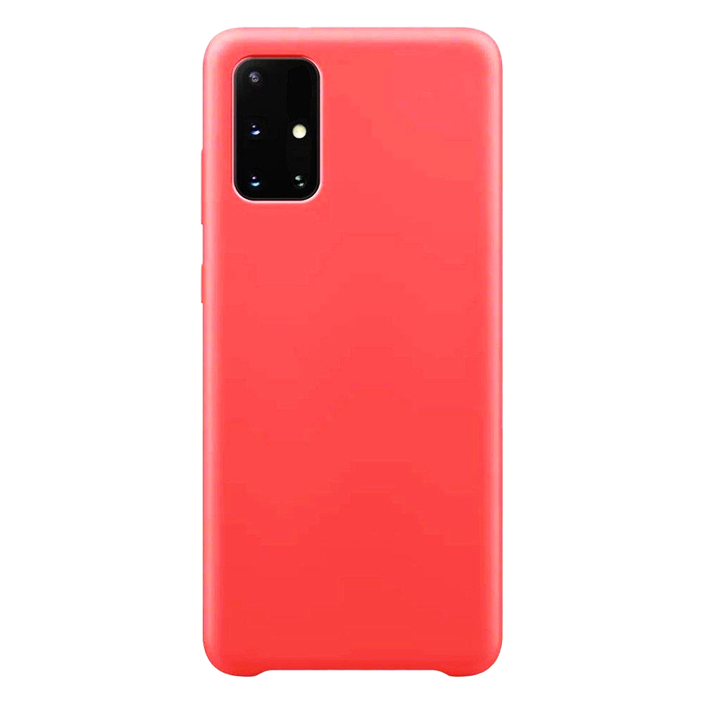 Husă de protecție din silicon pentru Samsung Galaxy S21+ 5G (S21 Plus 5G), Roșu