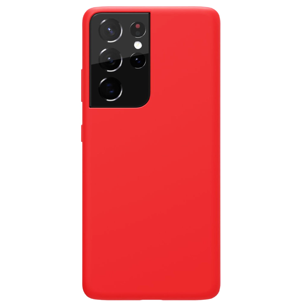 Husă de protecție Nillkin pentru Samsung Galaxy S21 Ultra 5G, Roșu