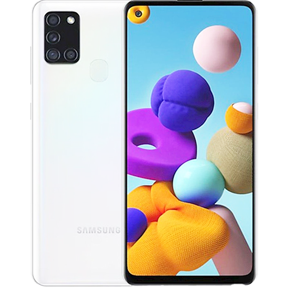 Telefon mobil Samsung Galaxy A21s 32GB, White A+