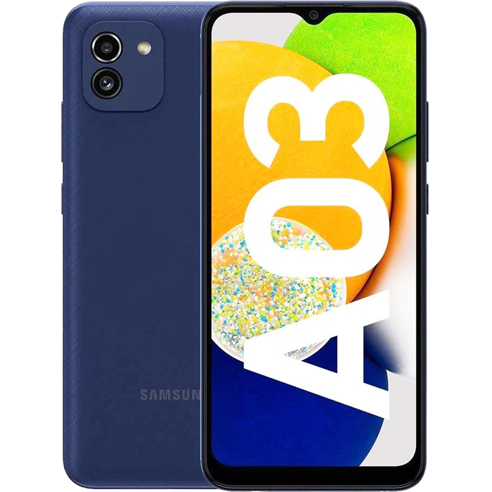 Telefon mobil Samsung Galaxy A03 128GB, Blue A+