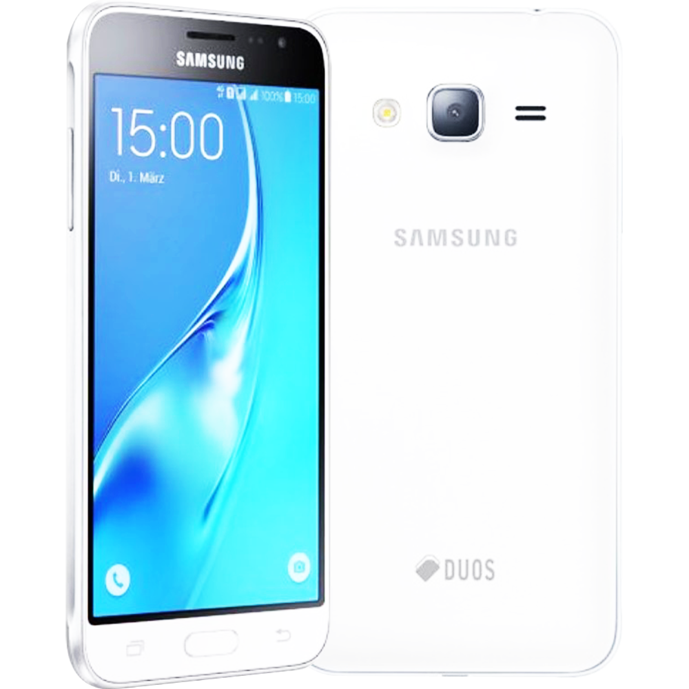 Telefon mobil Samsung Galaxy J3 2016 8GB Dual SIM, White