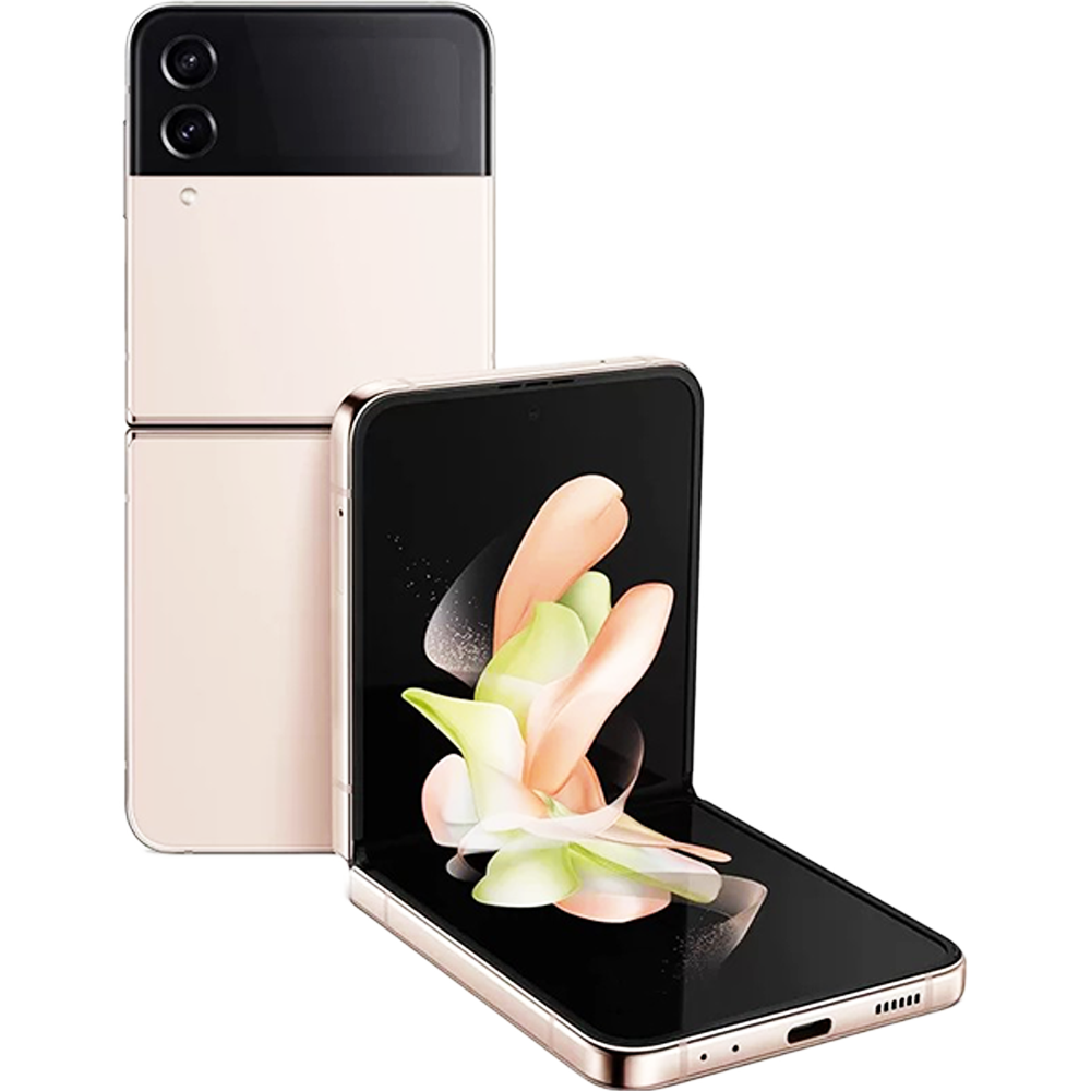 Telefon mobil Samsung Galaxy Z Flip4 128GB, Pink Gold