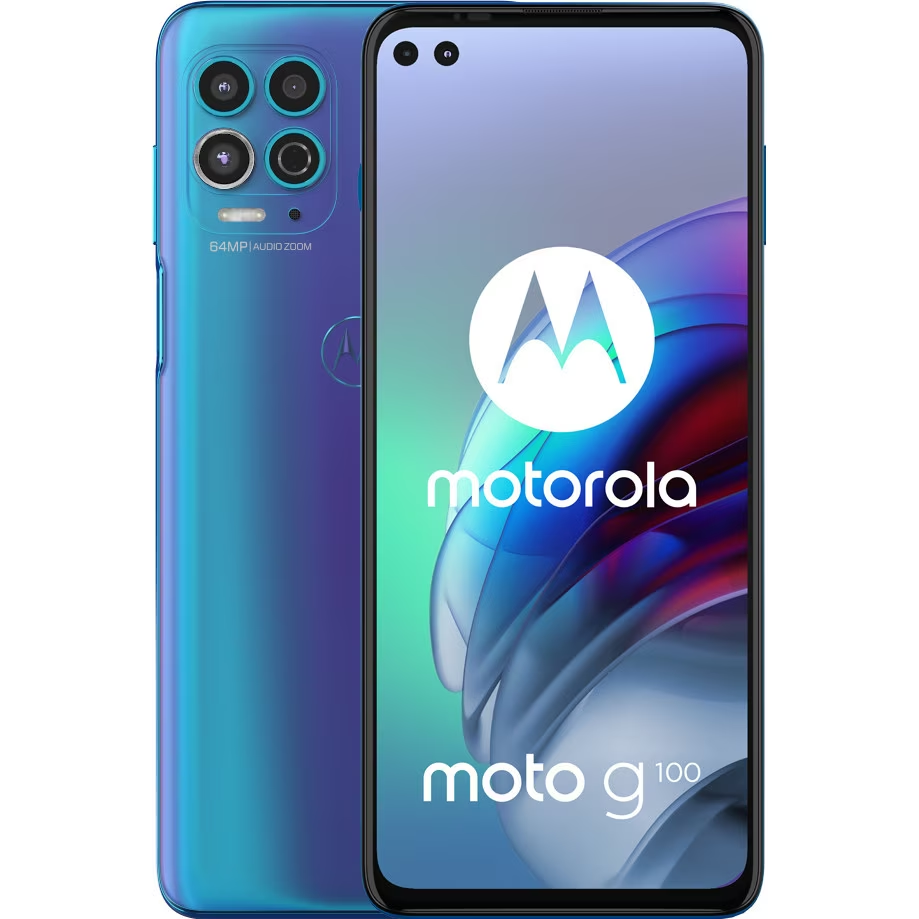 Telefon mobil Motorola Moto G100 5G 128GB Dual SIM, Iridescent Ocean