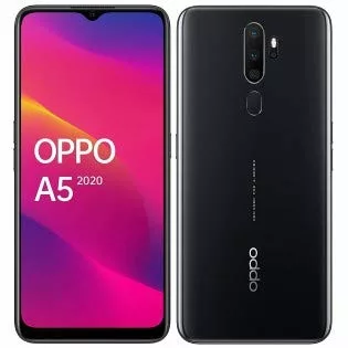 Telefon mobil OPPO A5 2020 64GB Dual-SIM, Mirror Black