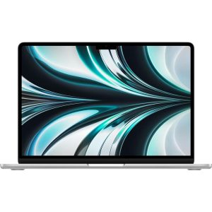 laptop macbook air in ailver klap