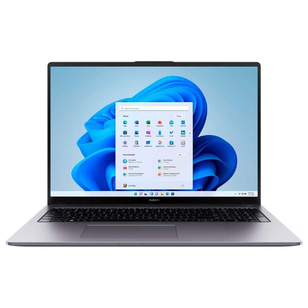 Laptop Huawei MateBook D16 cu procesor Intel® Core i5-12450H pana la 4.40 GHz, 16" WUXGA , 8GB, 512GB SSD, Intel UHD Graphics, Windows 11 Home, Space