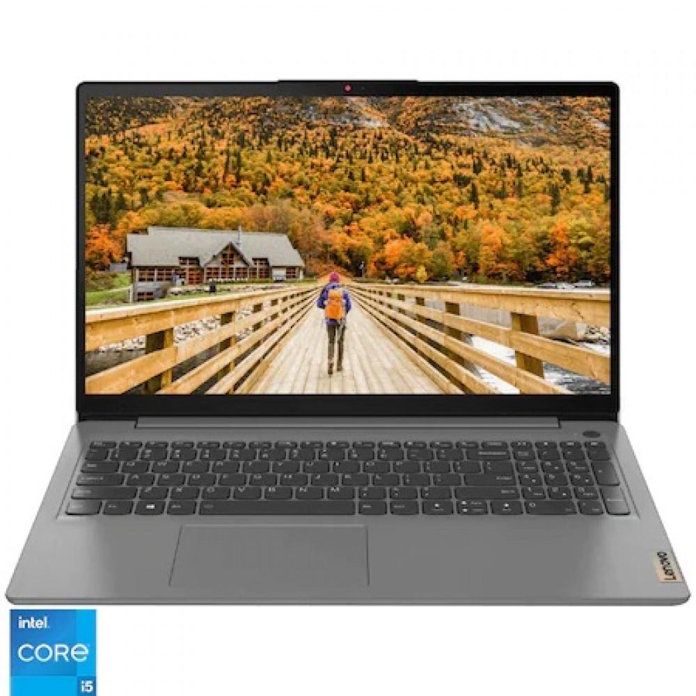 Laptop Lenovo IdeaPad 3 15ITL6 cu procesor Intel Core i5-1155G7 pana la 4.5 GHz, 15.6″, Full HD, 8GB DDR4, 512GB SSD, Intel UHD Graphics, No OS, Arctic Grey