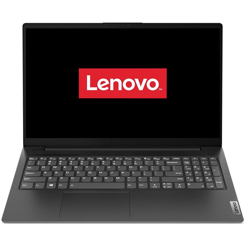 Laptop Lenovo V15 G3 IAP cu procesor Intel Core i3-1215U pana la 4.40 GHz, 15.6", Full HD, 8GB, 256GB SSD, Intel UHD Graphics, No OS, Black A+