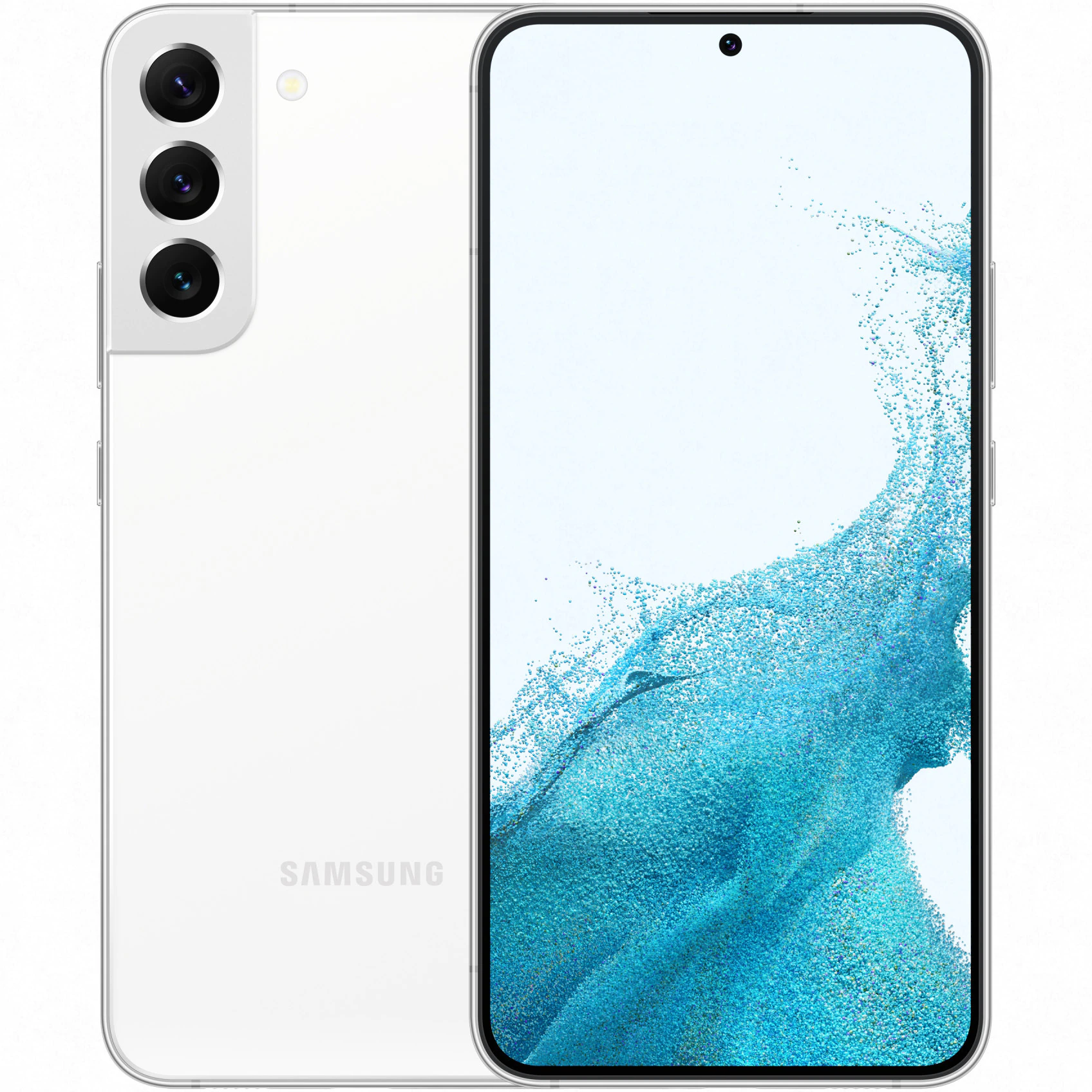 Telefon mobil Samsung Galaxy S22 Plus 5G 128GB Dual SIM, Phantom White