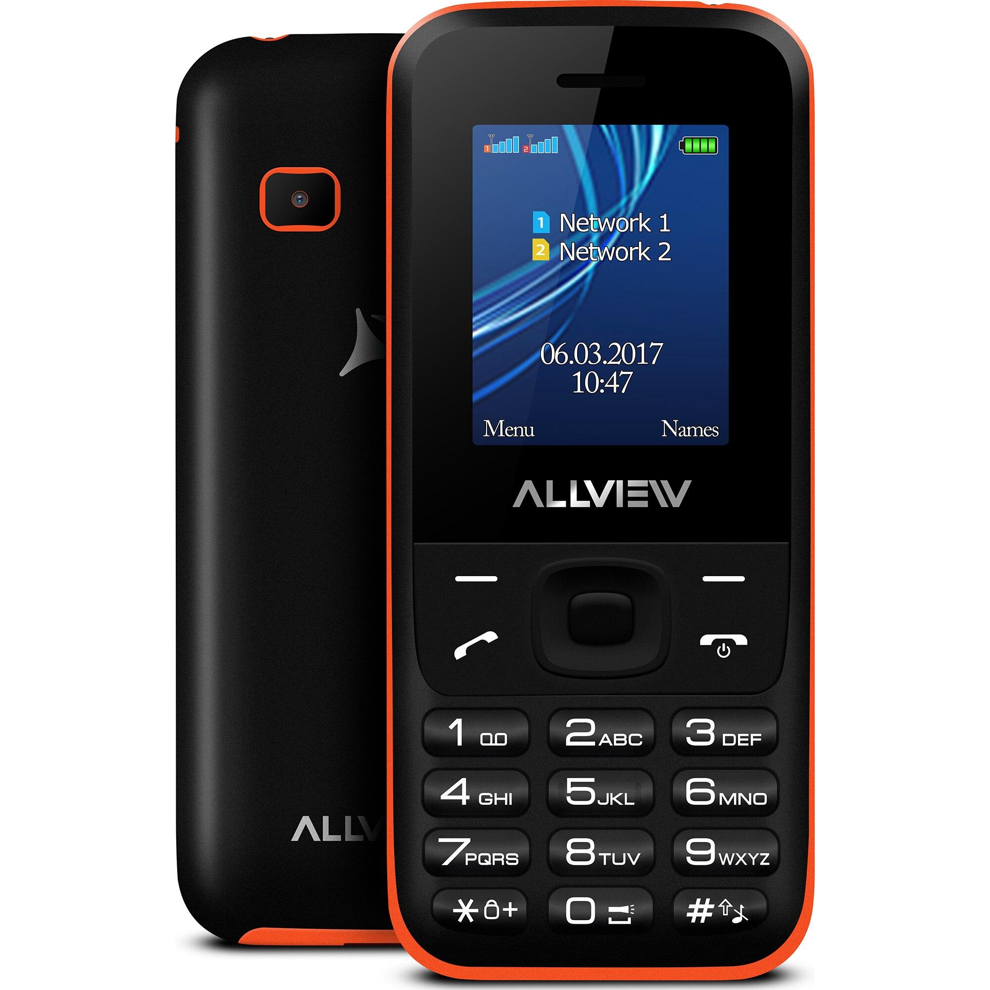 Telefon mobil Allview L7 4MB Dual SIM, Black