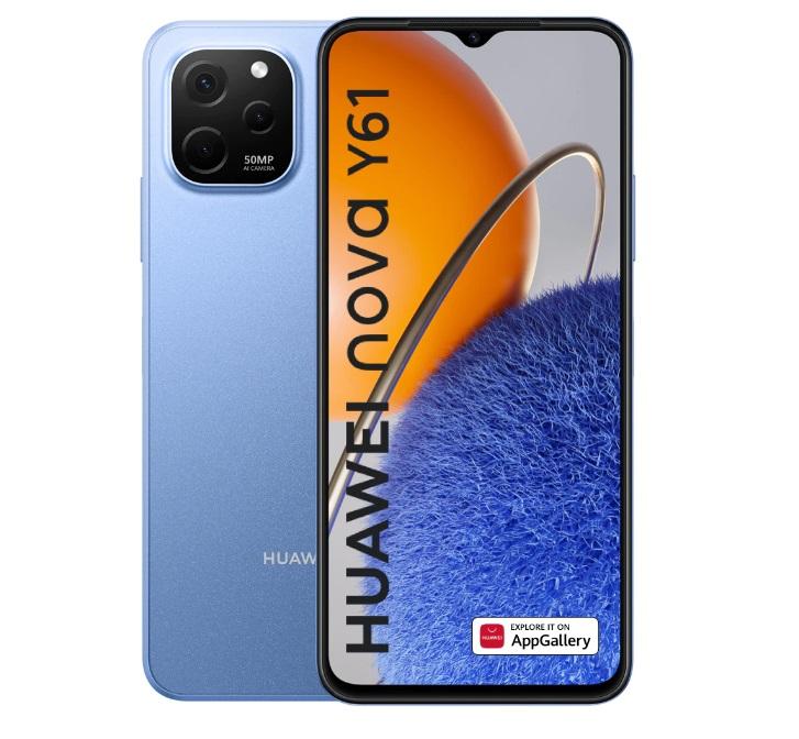 Telefon mobil Huawei Nova Y61 64GB Dual SIM, Sapphire Blue