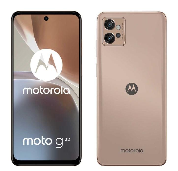 Telefon mobil Motorola Moto G32 256GB 4G Dual SIM, Rose Gold