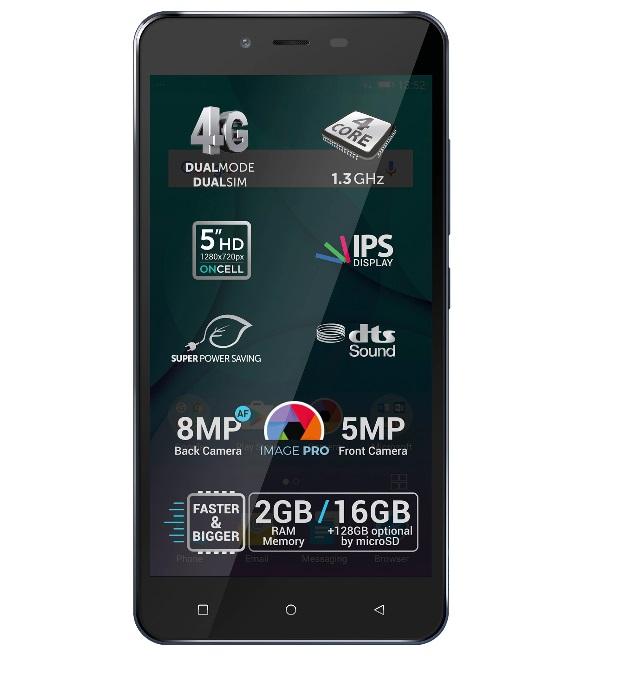 Telefon mobil Allview P7 Pro 16GB 4G Dual SIM, Grey