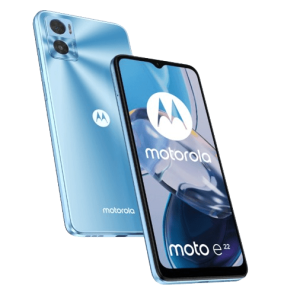 motorola moto e crystalblue klap