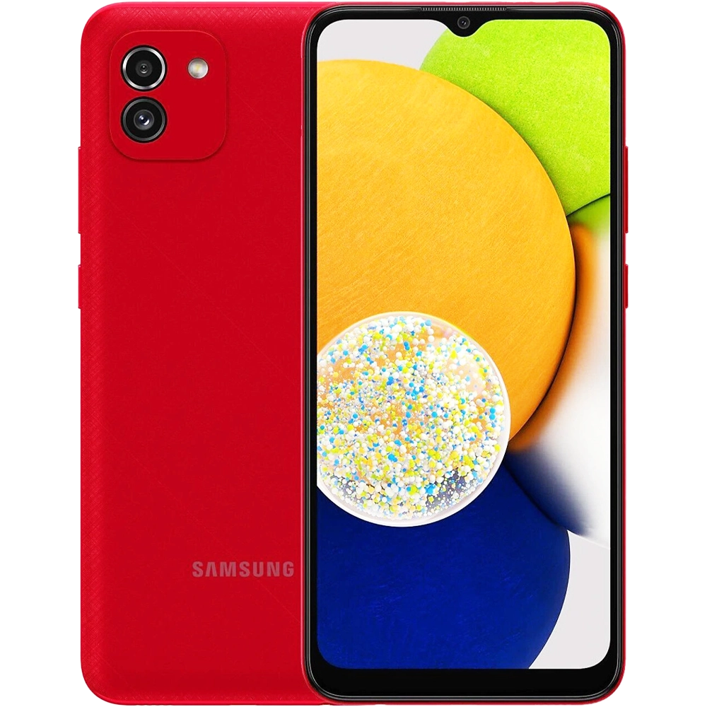 Telefon mobil Samsung Galaxy A03 64GB, Red