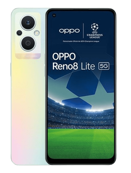 Telefon mobil OPPO Reno8 Lite 5G 128GB, Champagne Silver