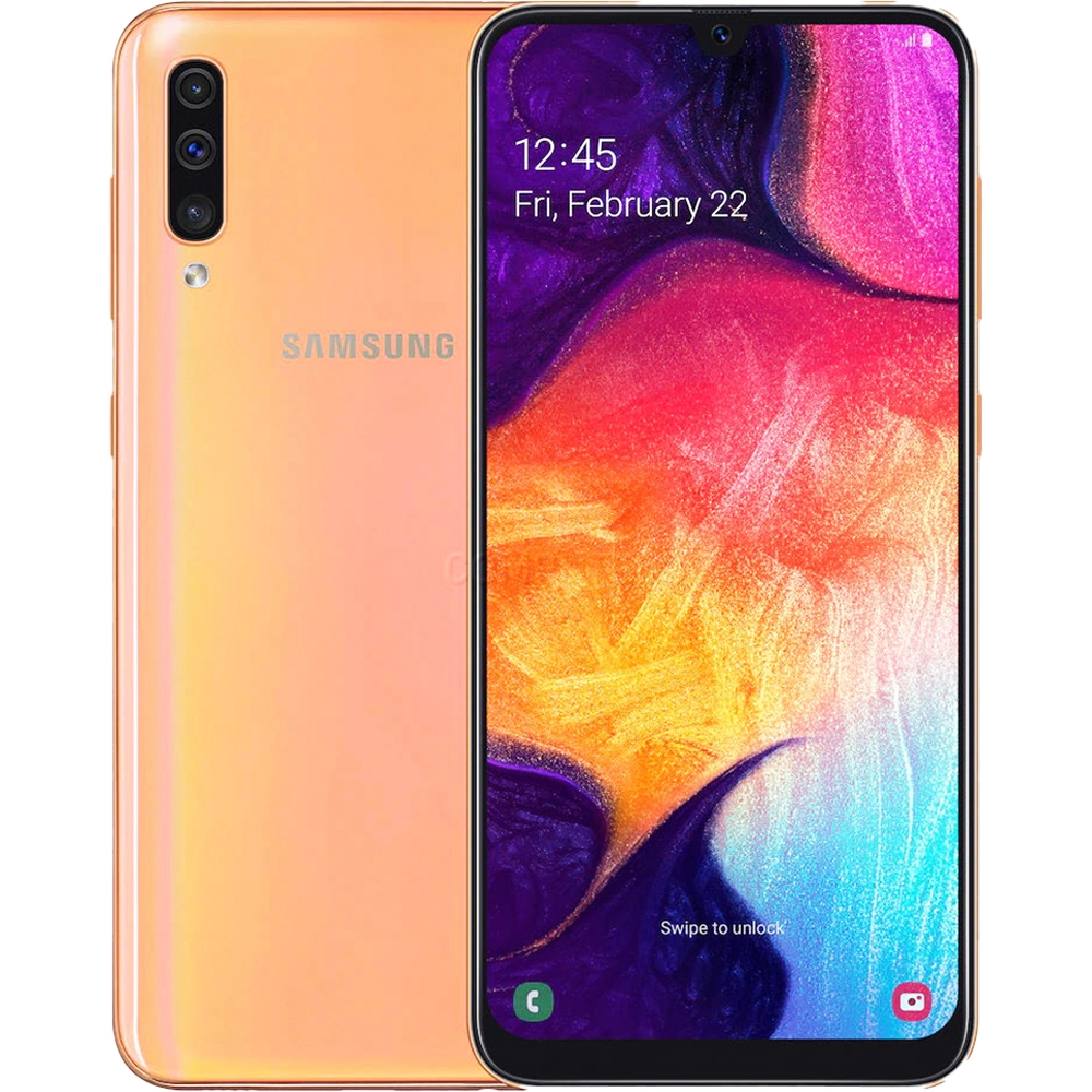 Telefon mobil Samsung Galaxy A50 128GB Dual SIM, Coral