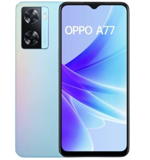 Telefon mobil OPPO A77 5G 64GB Dual SIM, Ocean Blue