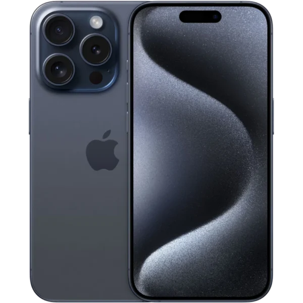 apple iphone pro blue titanium klap