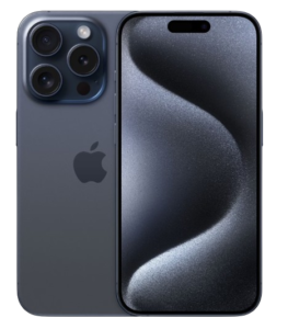 apple iphone pro max blue titanium klap