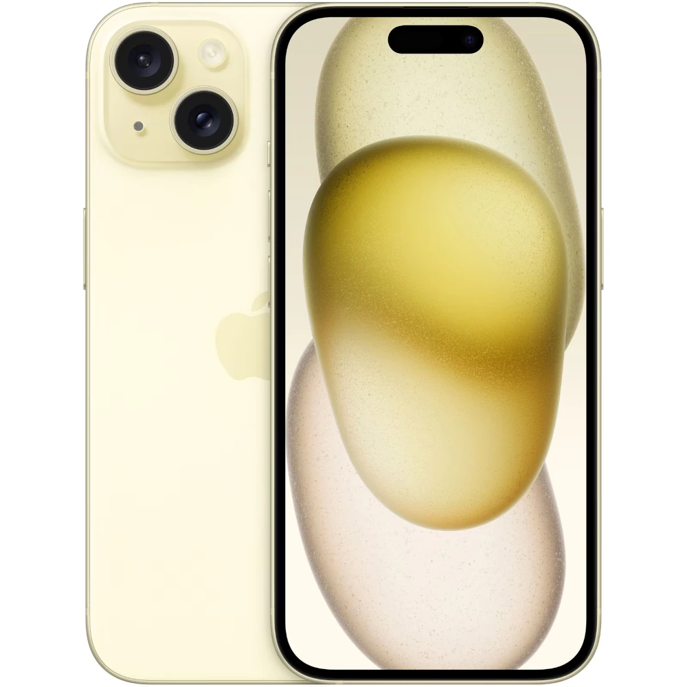Telefon mobil Apple iPhone 15 256GB 5G, Yellow