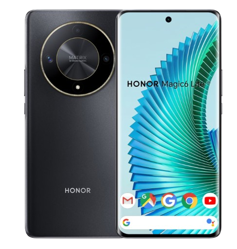 Telefon mobil Honor Magic6 Lite 256GB 5G Dual SIM, Midnight Black