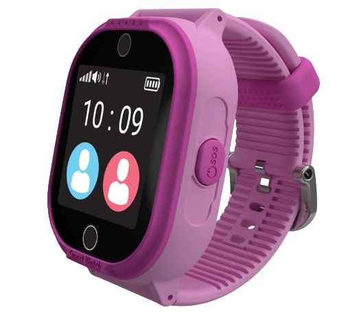 Smartwatch pentru copii MyKi Watch 4 Lite, LBS, GPS, Wi-Fi, impermeabil, Pink