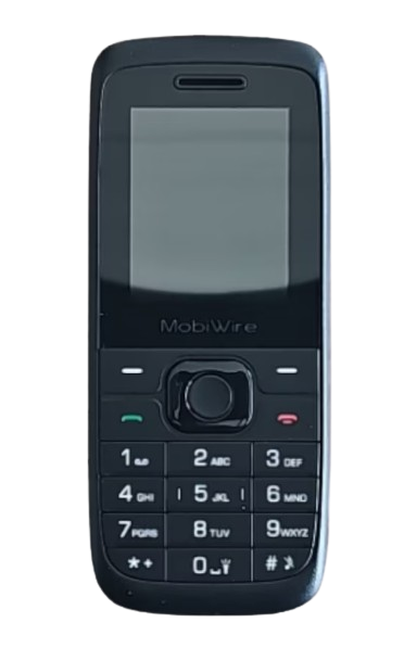 Telefon mobil MobiWire MobiPhone 2G 128MB Black