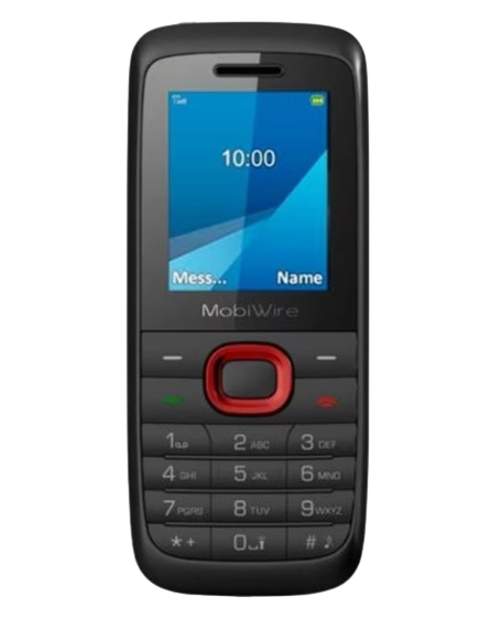 Telefon mobil MobiWire Nakai 1.8 inch, 128MB, Black