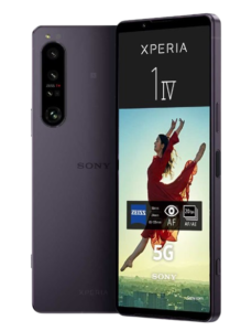 sony xperia I IV violet klap